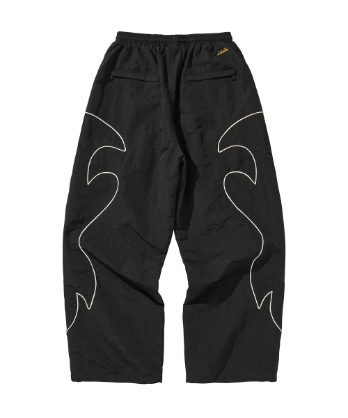 WESTERN FLAME TRACK PANTS / чёрный