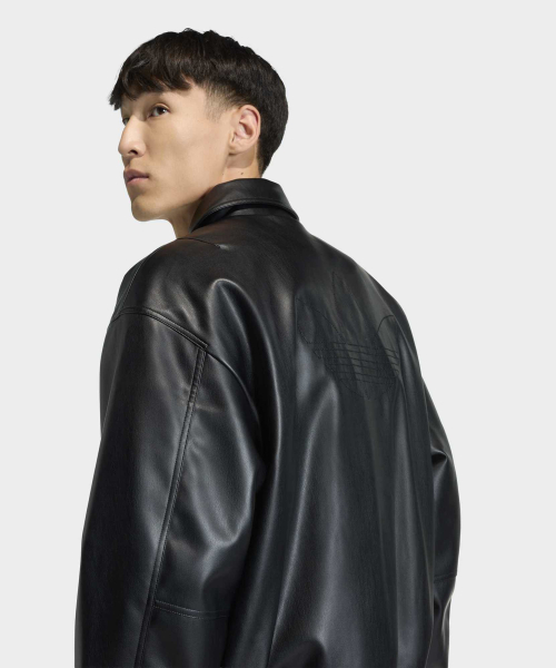 Бомбер Premium Essentials из экокожи - Black / KD2943