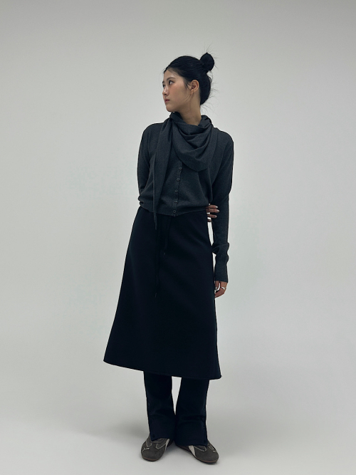 Button Skirt Pants (2C)