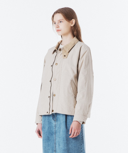 зелёныйFORD SHORT JACKET - L/BEIGE (P261UJK101)