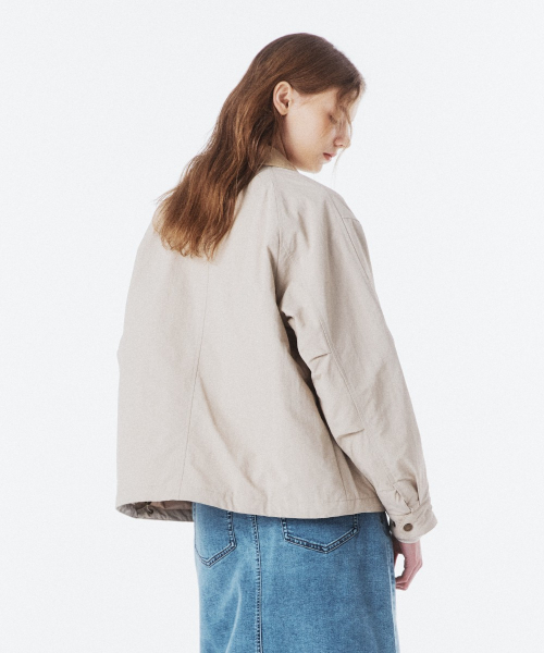 зелёныйFORD SHORT JACKET - L/BEIGE (P261UJK101)