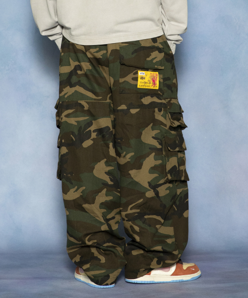 Карго-штаны GP163 Star Point Camo (Green Camo)