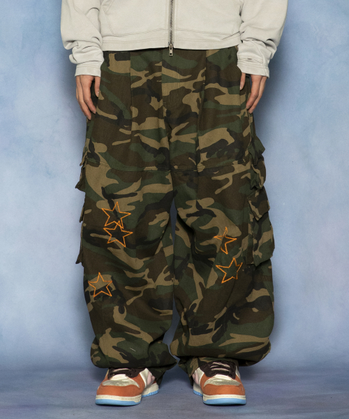 Карго-штаны GP163 Star Point Camo (Green Camo)