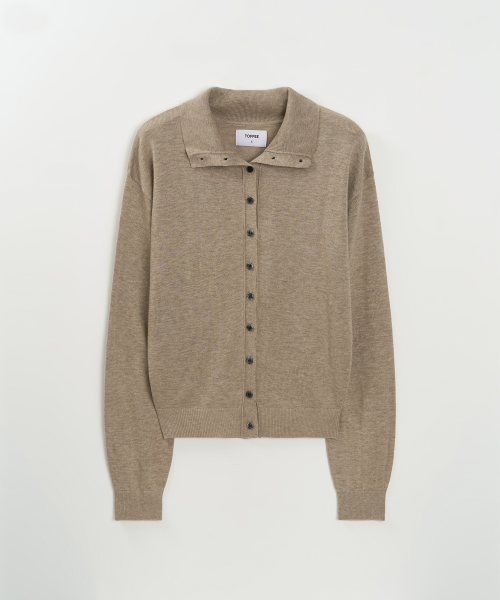 Кардиган W Soft High Neck (MOCHA)