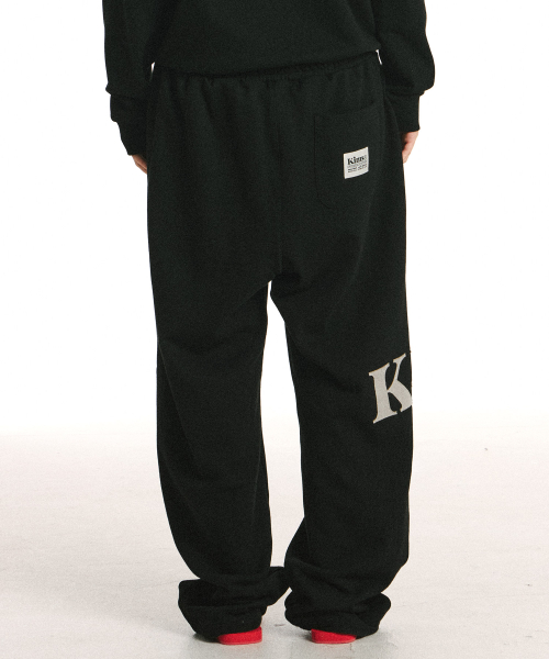 Messy Alpha App Sweatpants Black