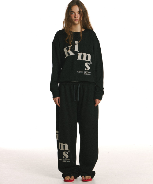 Messy Alpha App Sweatpants Black