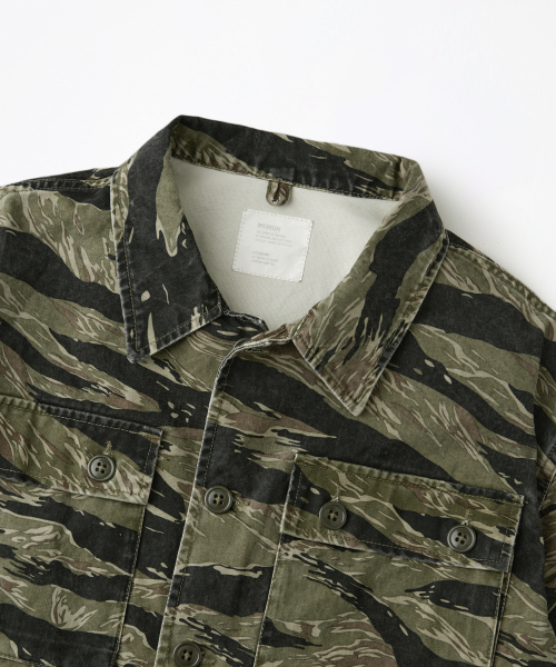 TDS TIGER CAMO MILITARY JACKET_TIGER CAMO