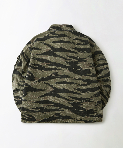 TDS TIGER CAMO MILITARY JACKET_TIGER CAMO