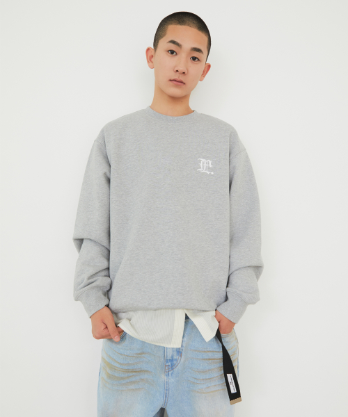 GOTHIC SWEATSHIRT navy