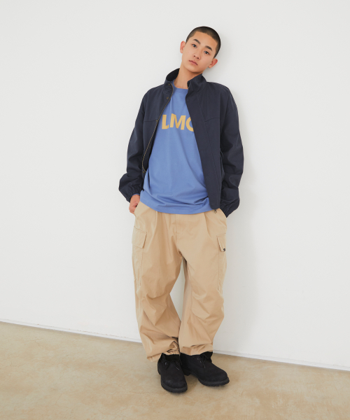 CARGO BOMBER JACKET navy