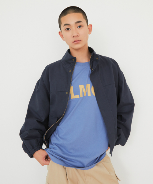 CARGO BOMBER JACKET navy