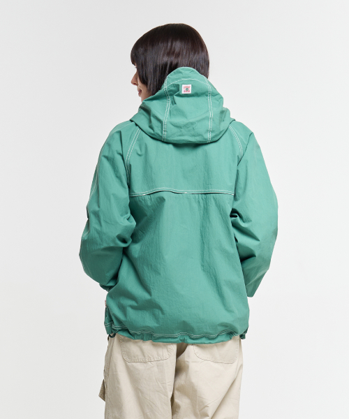 STITCH HOODIE SPORTS JUMPER-GREEN