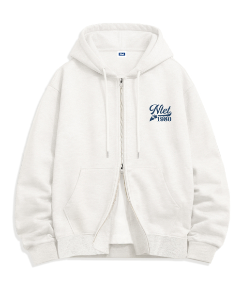 script star logo 2-way zip-up (4color)
