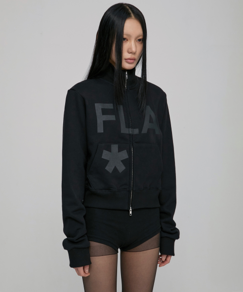 FLAREUP Zip Track Jacket (FL-107_Black)