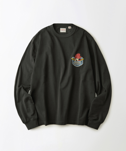 [LOONEY TUNES] LONG SLEEVE(SPEEDY GONZALES)_CHARCOAL