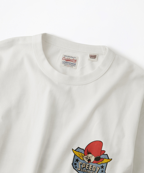 [LOONEY TUNES] LONG SLEEVE(SPEEDY GONZALES)_OFF WHITE