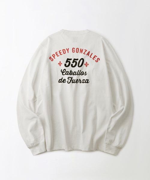 [LOONEY TUNES] LONG SLEEVE(SPEEDY GONZALES)_OFF WHITE