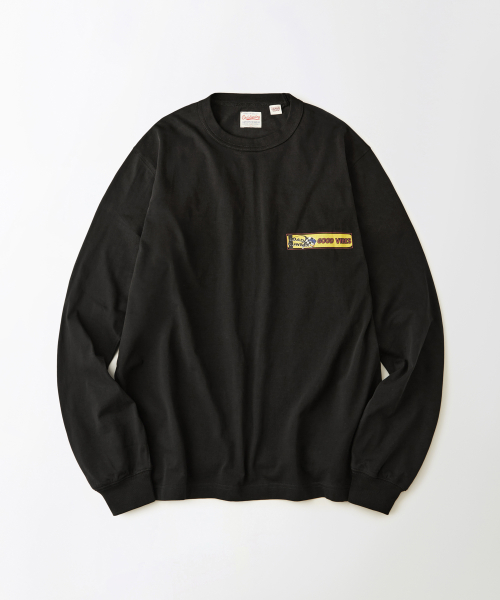 [LOONEY TUNES] LONG SLEEVE(ROAD RUNNER)_BLACK