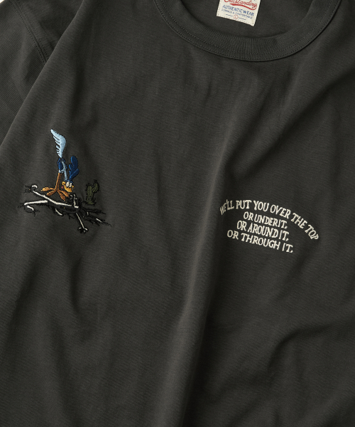 [LOONEY TUNES] LONG SLEEVE(THIS MIGHT HURT)_CHARCOAL