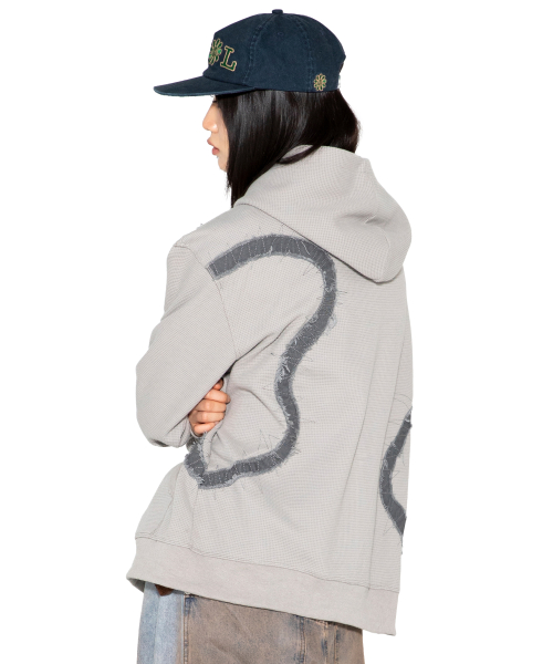 XTT151 капюшон молния (GRAY)