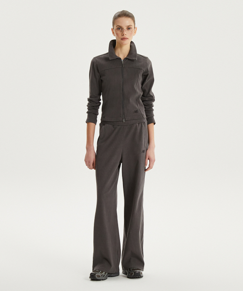 NBMDG2W312 / WOMEN воротник молния (DARK GRAY)