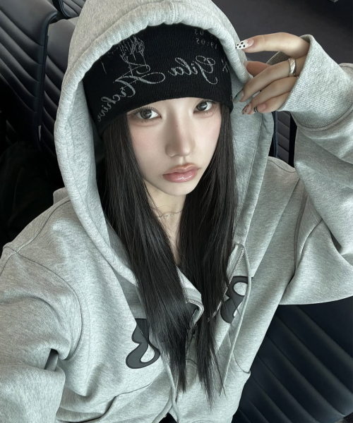 BGBB Zip-Up Hoodie (Gray)