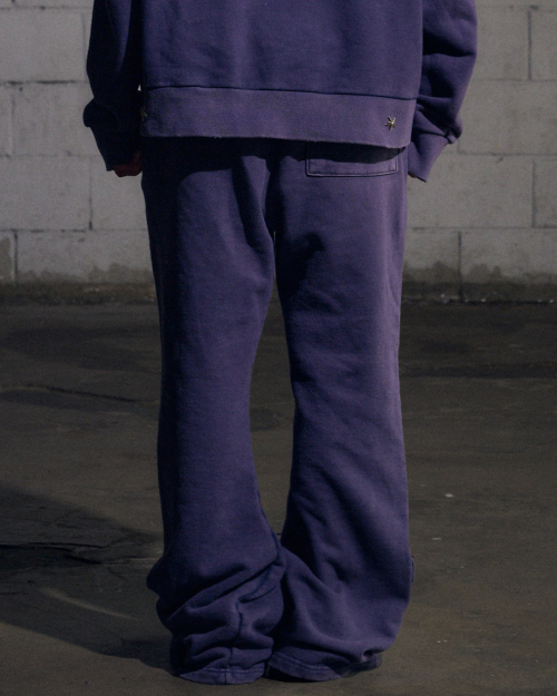 NPC Washed Flared Sweat Pants (NAVY)