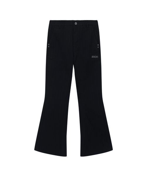 TINA TWILL БРЮКИ / ЧЁРНЫЙ