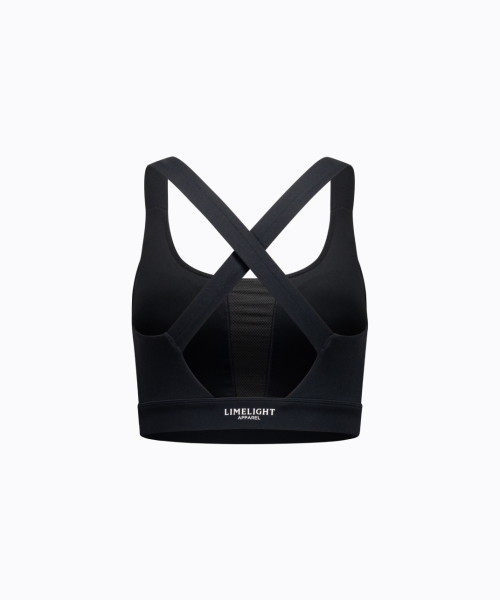 Спортивный бюстгальтер Athlete Logo Standard (Black/White)