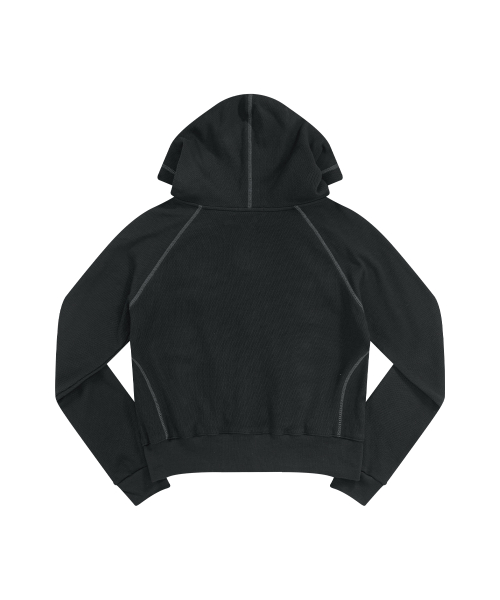 BUNNY TRAINING HOOD НА МОЛНИИ-UP / УГОЛЬНО-СЕРЫЙ