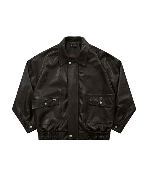 RILT LEATHER КУРТКА / КОРИЧНЕВЫЙ