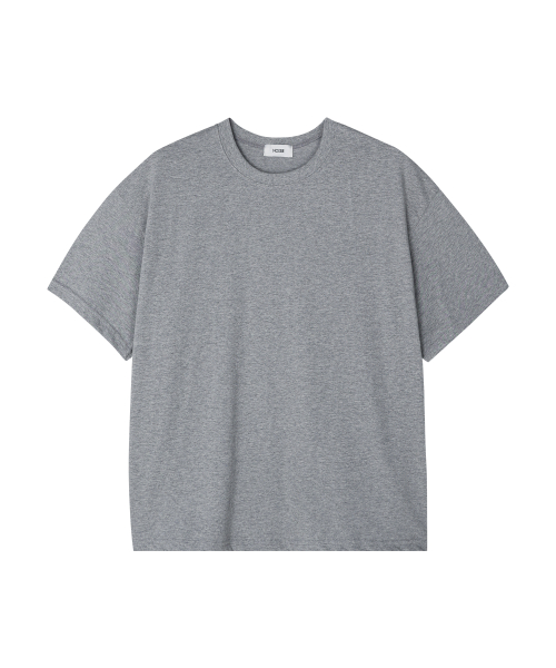 SHOULDER ROW-CUT УКОРОЧЕННЫЙ HALF T-РУБАШКА - СЕРЫЙ