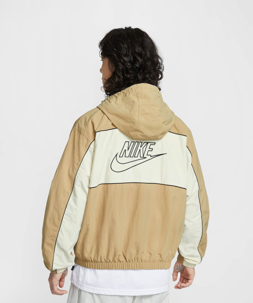 Худи-куртка Club M - Parachute Beige:Light Khaki:Black:White / HJ2013-298