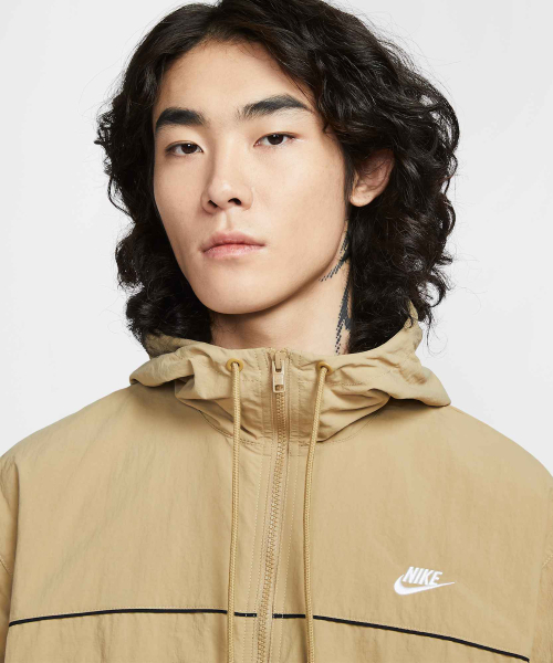 Худи-куртка Club M - Parachute Beige:Light Khaki:Black:White / HJ2013-298