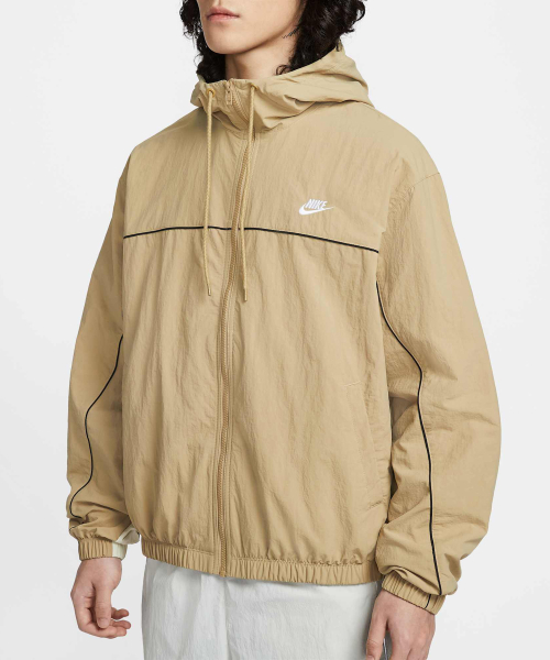 Худи-куртка Club M - Parachute Beige:Light Khaki:Black:White / HJ2013-298