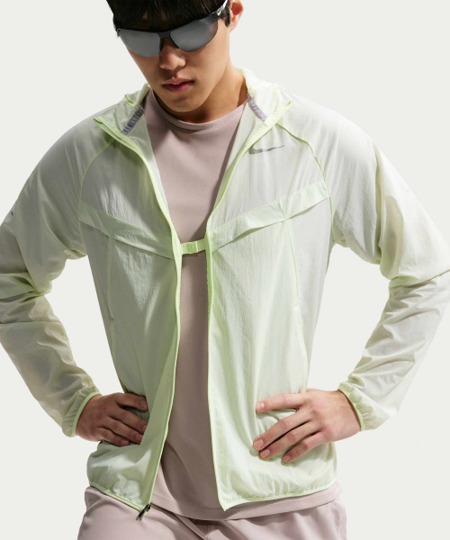 Беговая куртка Stride Repel UV M - Barely Volt / HV4549-737