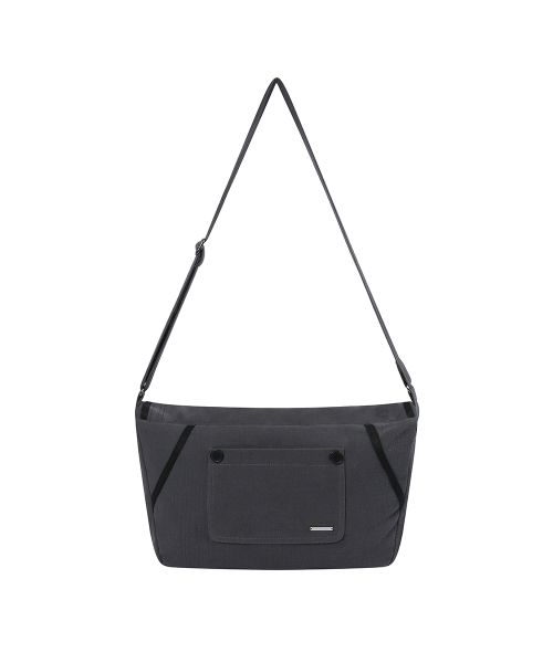 Stitch folding cross bag УГОЛЬНО-СЕРЫЙ