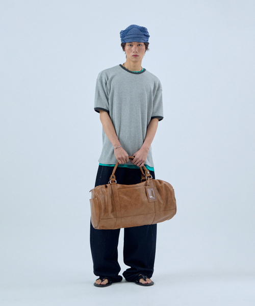 Джинсы с глубоким изгибом washed_Indigo