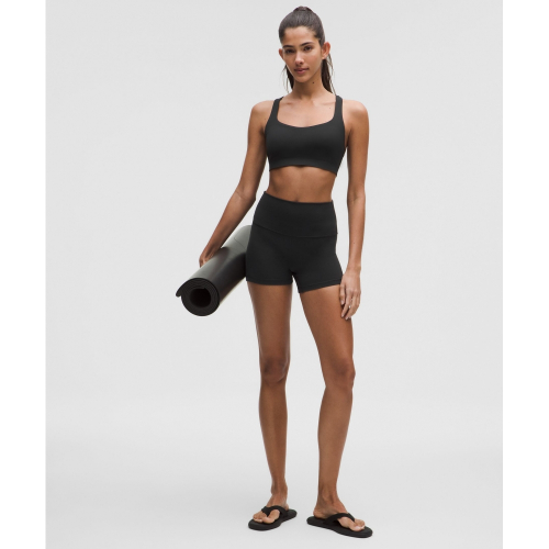 Спортивный бра на бретелях Flexiflex *легкая поддержка, A-C BLK