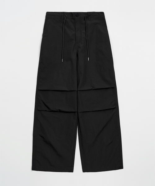 UTILITY WIDE PARACHUTE БРЮКИ (ЧЁРНЫЙ)