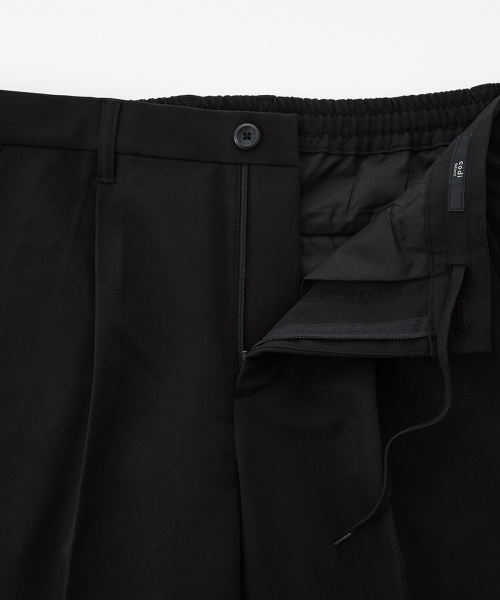 Слаксы CODIGALLERY Comfort с одной складкой, Black (Tapered) CPAUZ01BSB