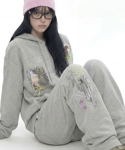 Худи на молнии HOREY [UNISEX]_2color