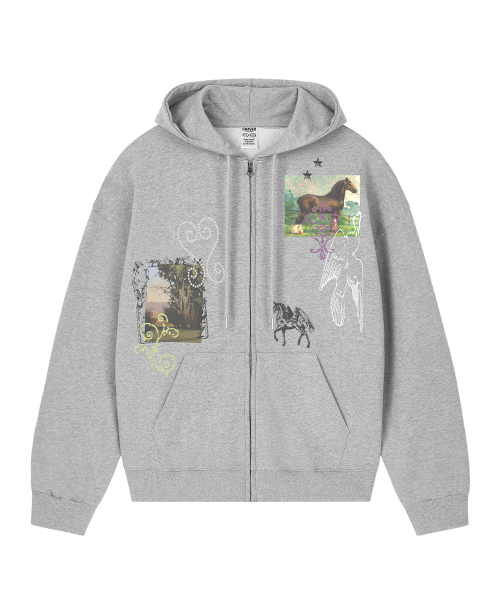 Худи на молнии HOREY [UNISEX]_2color
