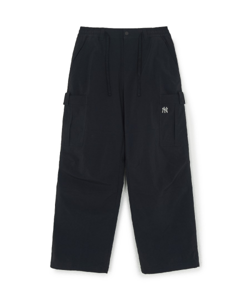 Карго-брюки Cotton Touch с разрезами широкие NY (Black)