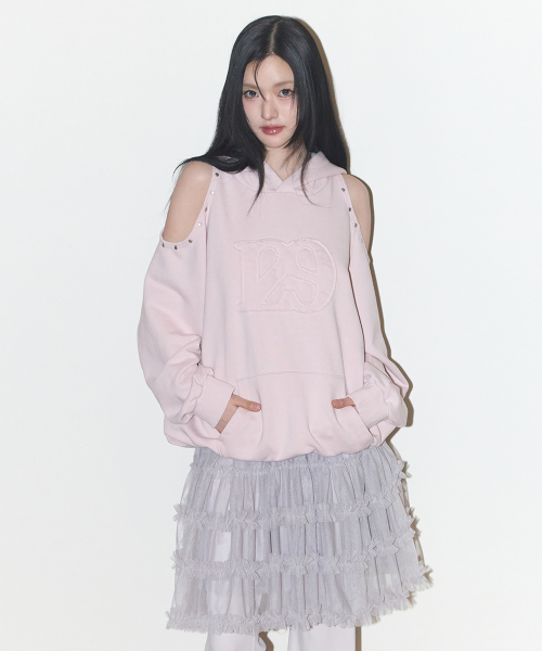Юбка-брюки с воланами Flare Ruffle Layered, Grey