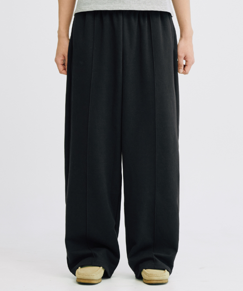 Спортивные штаны с D-образным кольцом и защипами (Black)