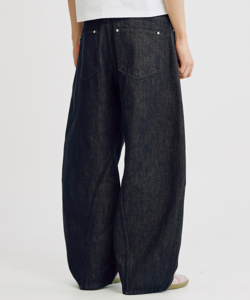 Джинсы Twist Barrel (Indigo Blue)