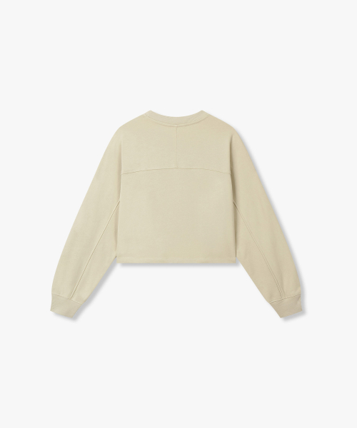 Базовый свитшот с утяжкой_Light Beige_7215340802