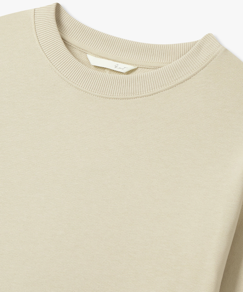 Базовый свитшот с утяжкой_Light Beige_7215340802