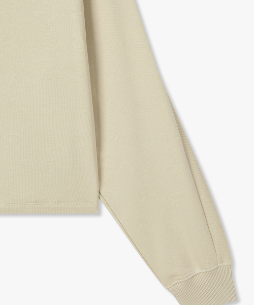 Базовый свитшот с утяжкой_Light Beige_7215340802